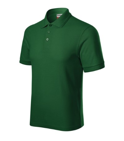 Poloshirt heren Reserve Zwart - bottle green