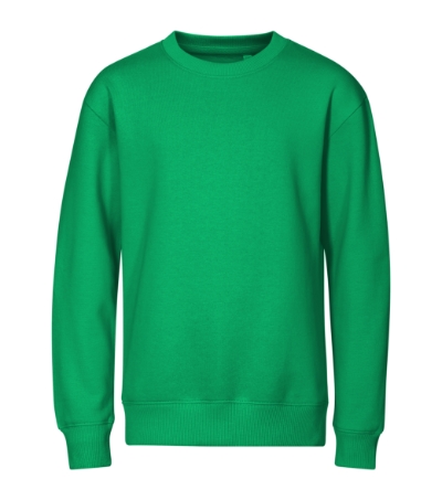 Sweatshirt kinderen Crew kelly green