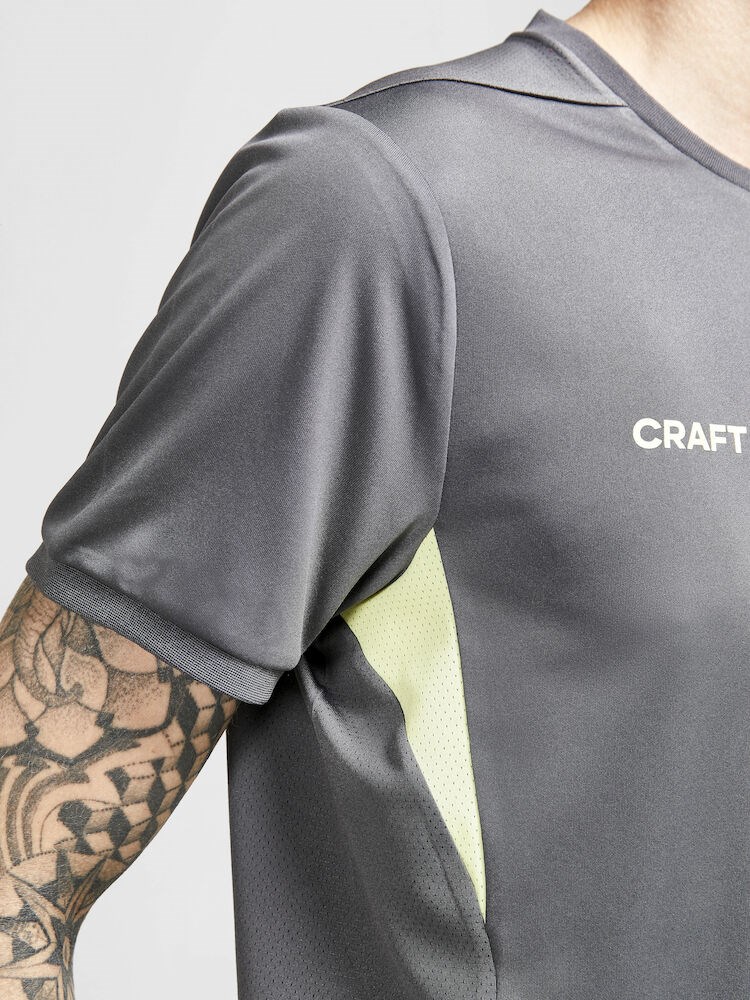 Craft - PRO Control Impact SS Tee M Granite-Giallo S