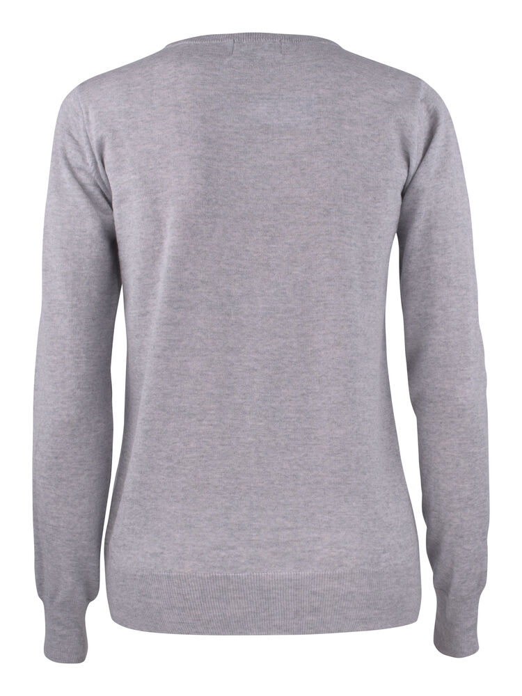 Cutter & Buck - Kennewick Crewneck Dames Grijs Mélange S