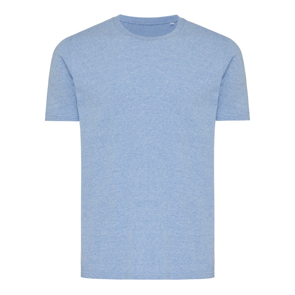 IQONIQ Brett gerecycled katoen t-shirt - light heather blue (± PMS light heather blue)