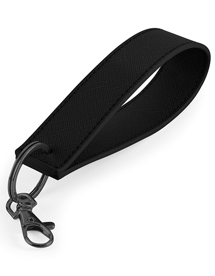 BagBase - Boutique Wristlet Keyring - Black, Black