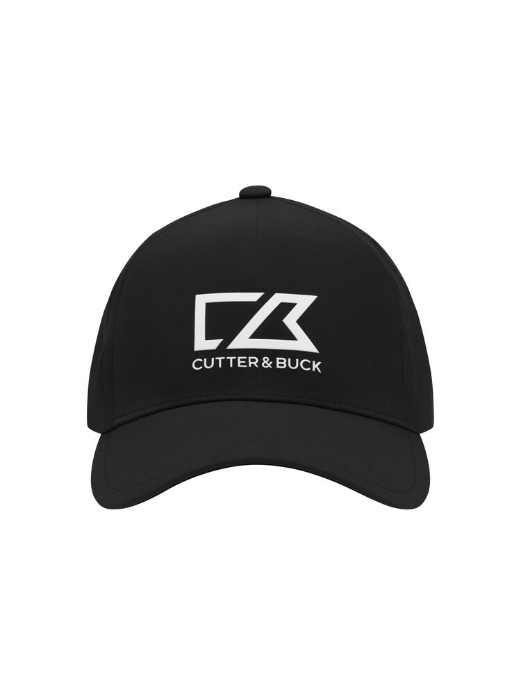 Cutter & Buck - Wauna Cap Zilver 56 - zwart