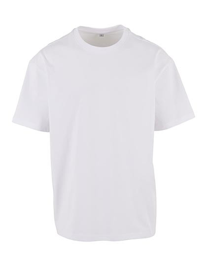 Build Your Brand - Cotton Loose Tee - White