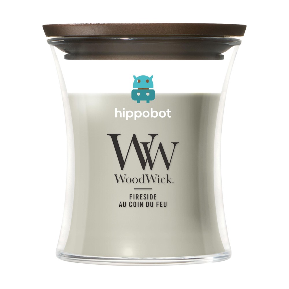 WoodWick Fireside Mini Candle geurkaars