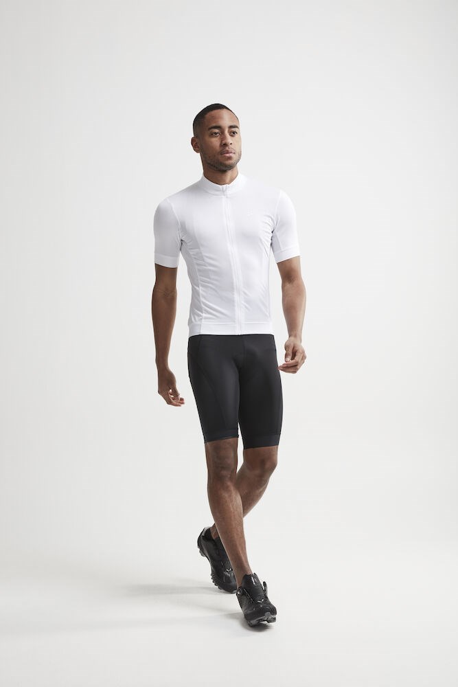 Craft - CORE Essence Jersey Tight Fit M White XXL