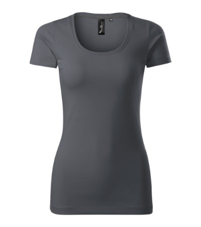 T-shirt dames Action licht anthracite