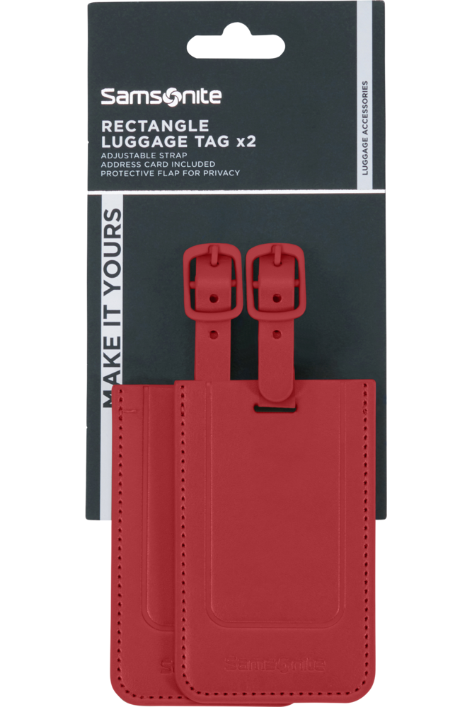 Samsonite Ta Revolution Rectangle Luggage Tag X2