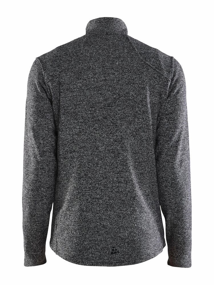 Craft - ADV Explore Heavy Fleece Jacket M Black-Melange XXL