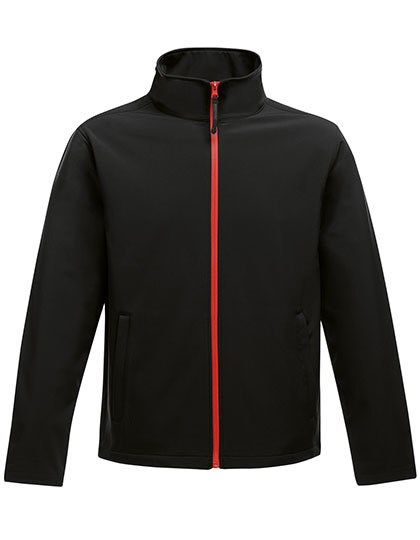 Regatta Professional - Ablaze Printable Softshell Jacket - Black, Classic Red
