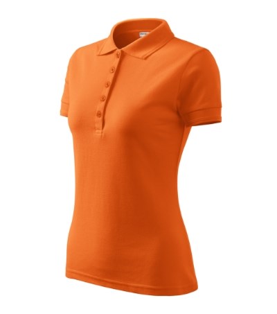 Poloshirt dames Reserve Zwart - Oranje