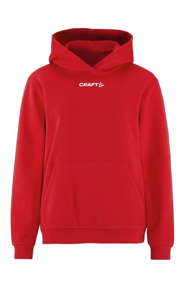 Craft - Community 2.0 Logo Hoodie W Black XL - Bright Red