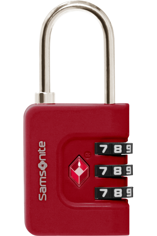 Samsonite Ta Revolution Combilock 3 Dial Tsa - Red
