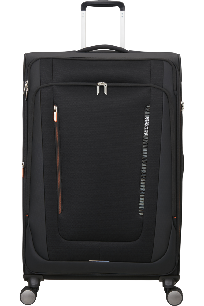 American Tourister Wanderlite Spinner L Exp Tsa - Shadow Black