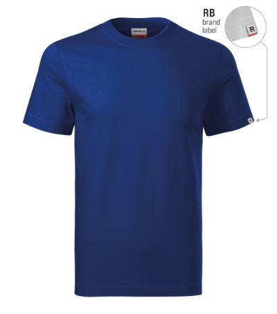 T-shirt uniseks Recall royal blue 05 (brand label)