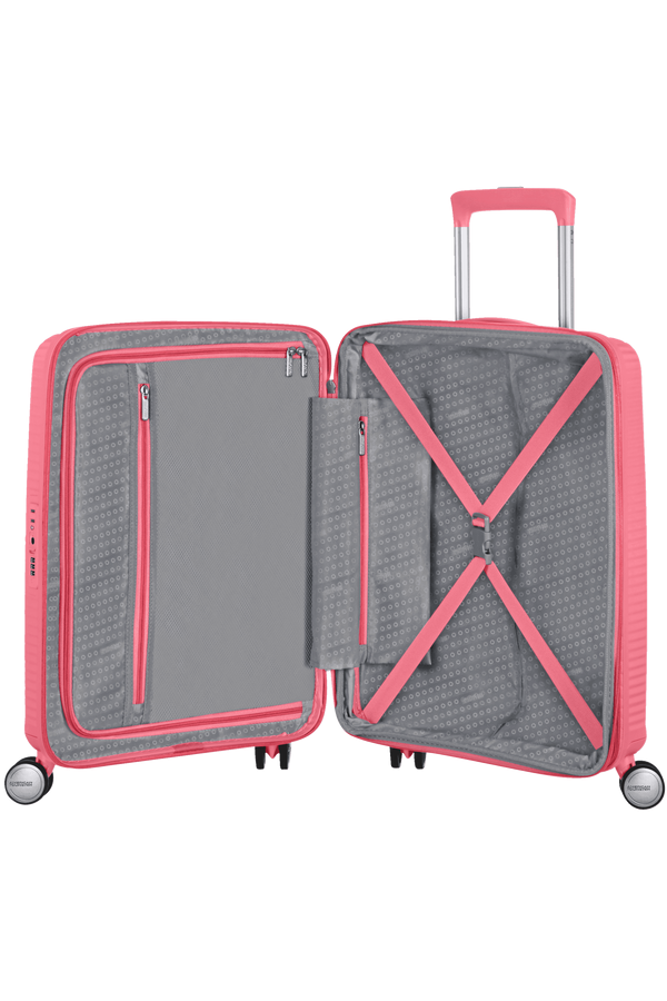 American Tourister  Soundbox Spinner 55 EXP.