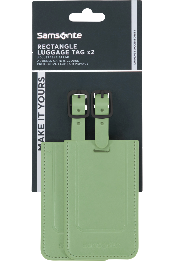 Samsonite Ta Revolution Rectangle Luggage Tag X2