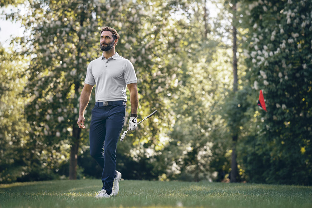 Cutter & Buck - Virtue Polo Solid Heren Rood L