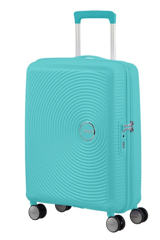 American Tourister Soundbox Spinner 55/20 Tsa Exp - Poolside Blue