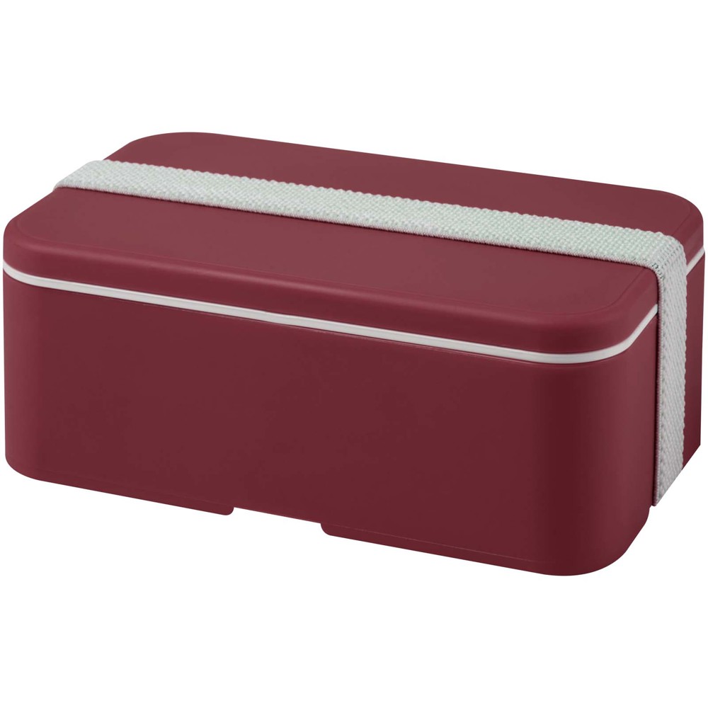 MIYO POP 700 ml lunchbox met één laag - Bordeaux rood