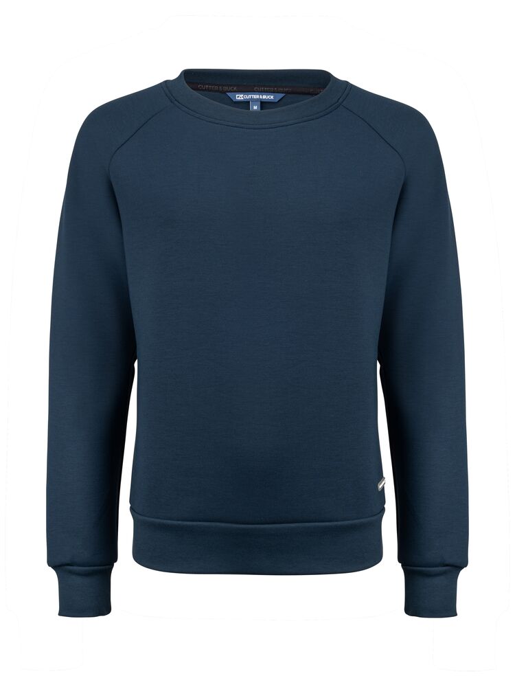 Cutter & Buck - Pemberton Crewneck Dames Zwart XL - Dark Navy