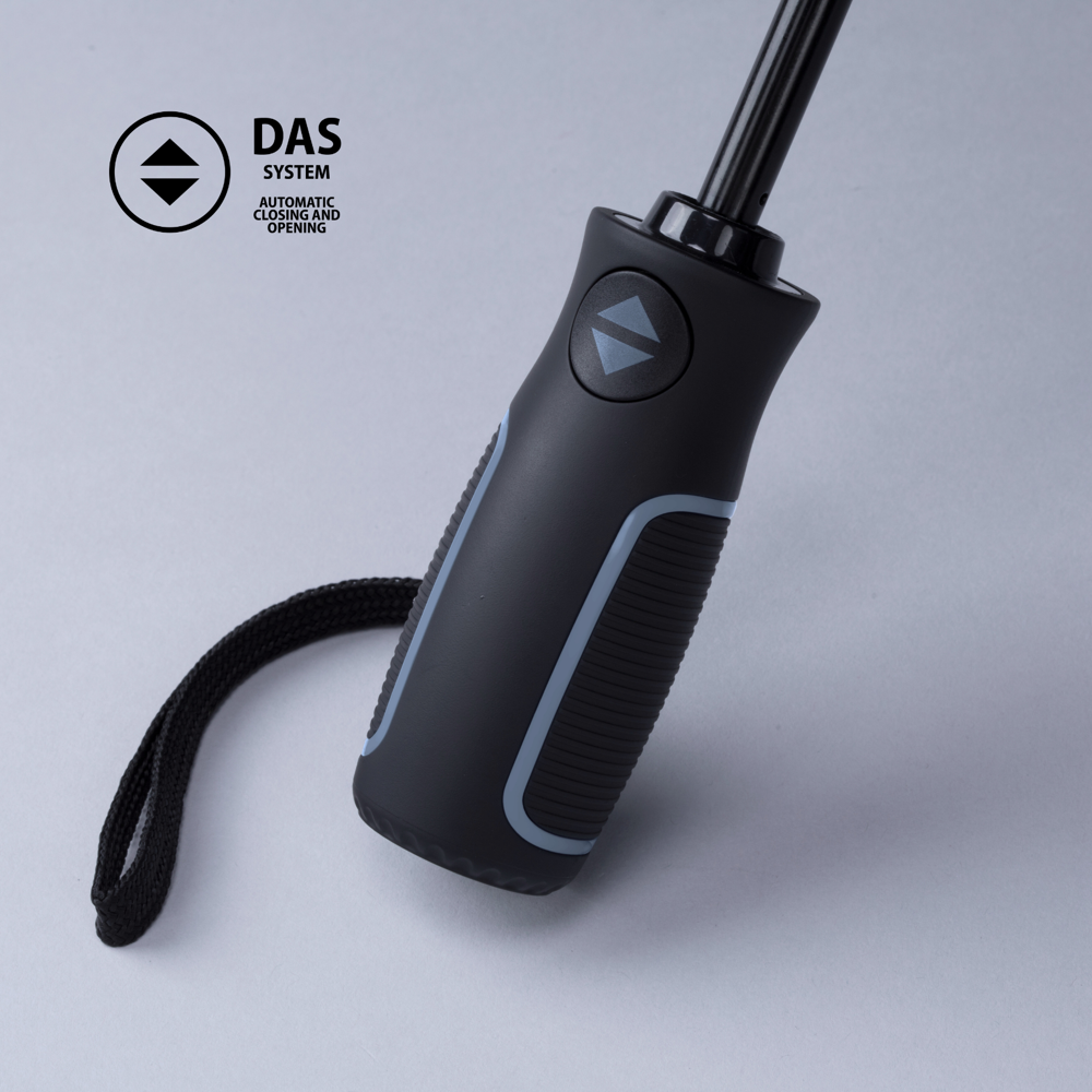 Outdoor Set: stalen waterfles 650 ml en automatische paraplu