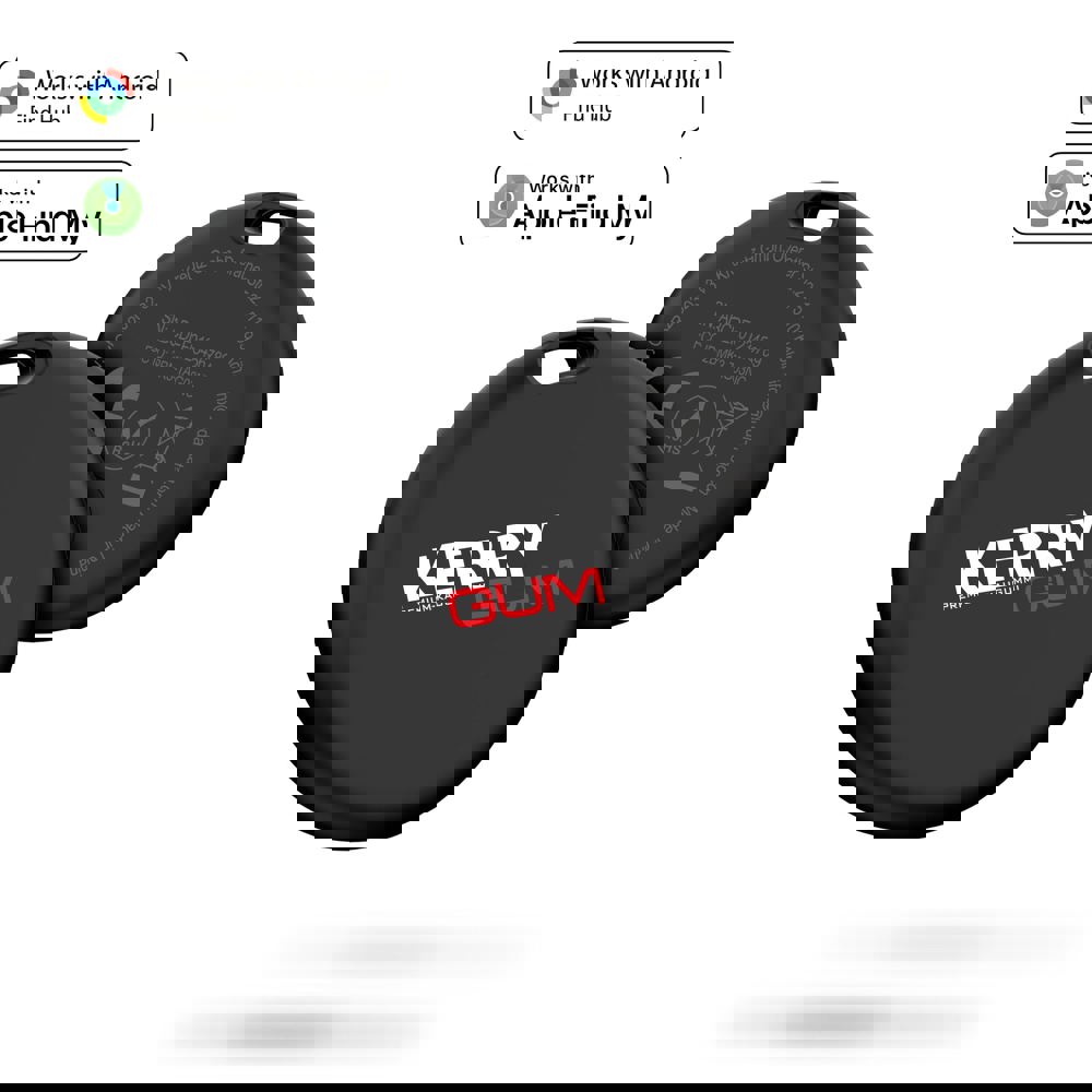 DualTag "seek" Bluetooth-Tracker - zwart