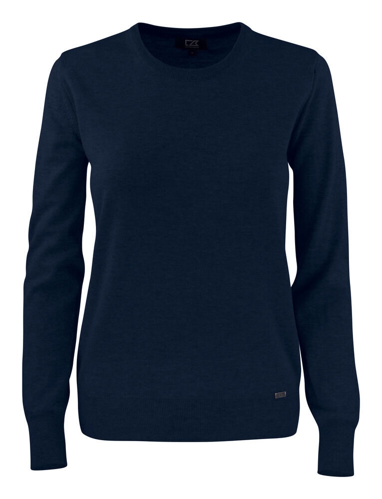 Cutter & Buck - Kennewick Crewneck Dames Dark Navy XXL