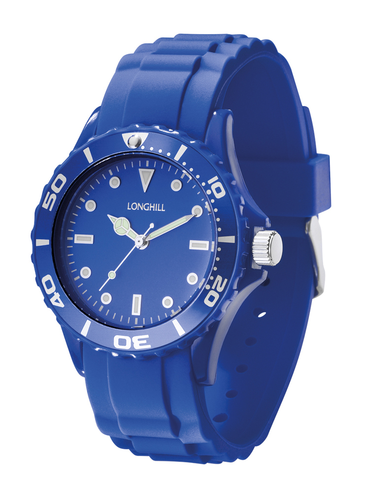 Kunststof horloge LOGI LADY - blauw