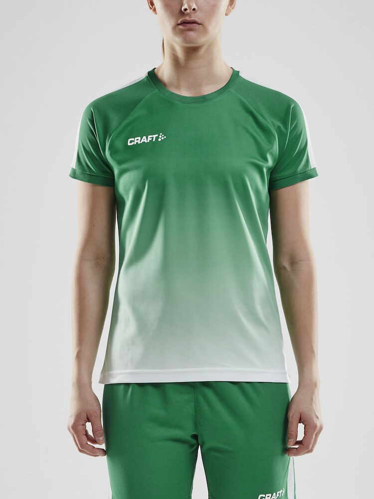 Craft - Pro Control Fade Jersey W Team Green/White L
