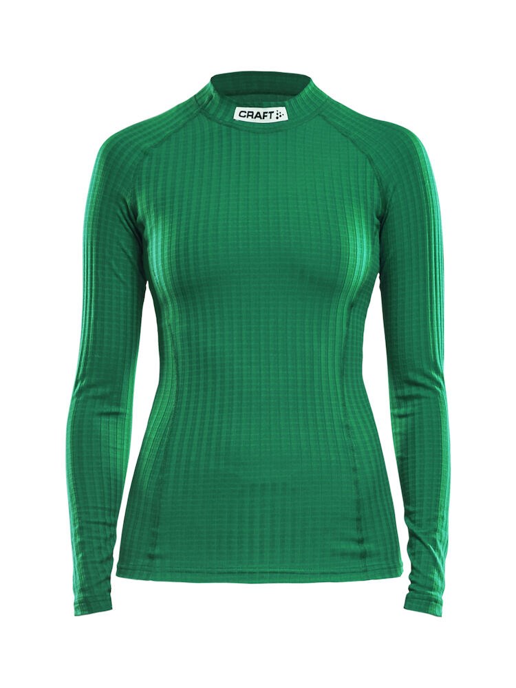 Craft - Progress Baselayer CN LS W Yellow S - Team Green
