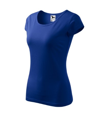 T-shirt dames Pure rood - royal blue