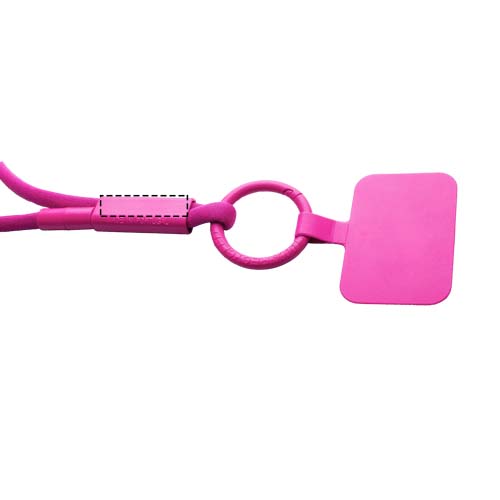 Tubyard lanyard telefoonhouder met gerecyclede plastic buis