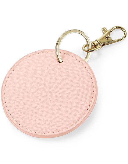 BagBase - Boutique Circular Key Clip - Soft Pink