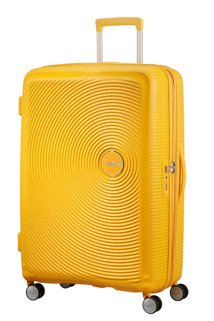 American Tourister Soundbox Spinner 77/28 Tsa Exp - Golden Yellow