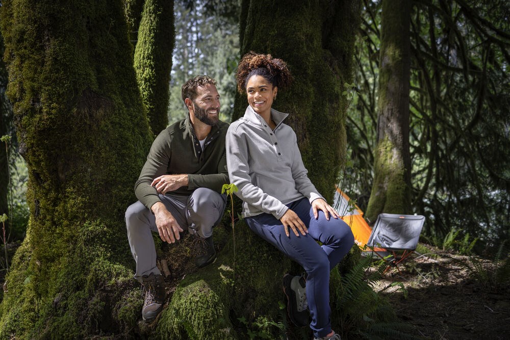 Cutter & Buck - Hunts Point Fleece Heren Zilver M