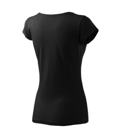 T-shirt dames Pure Zwart