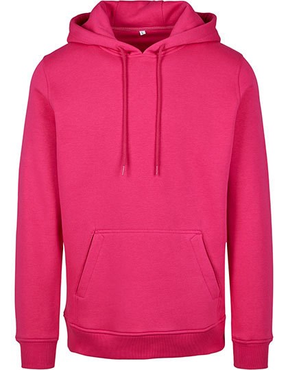 Build Your Brand - Heavy Hoody - Hibiskus Pink