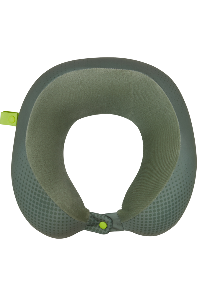 American Tourister  Ta Travel Pillow Memory Foam - Olive/Lime