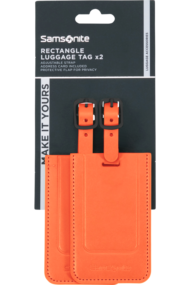 Samsonite Ta Revolution Rectangle Luggage Tag X2