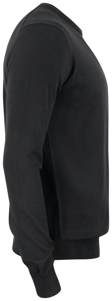 Cutter & Buck - Oakville Crewneck Heren Zwart 3XL