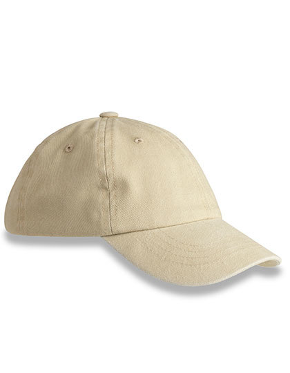 Result Headwear - Junior Pure Cotton Vintage Cap - Vintage Stone