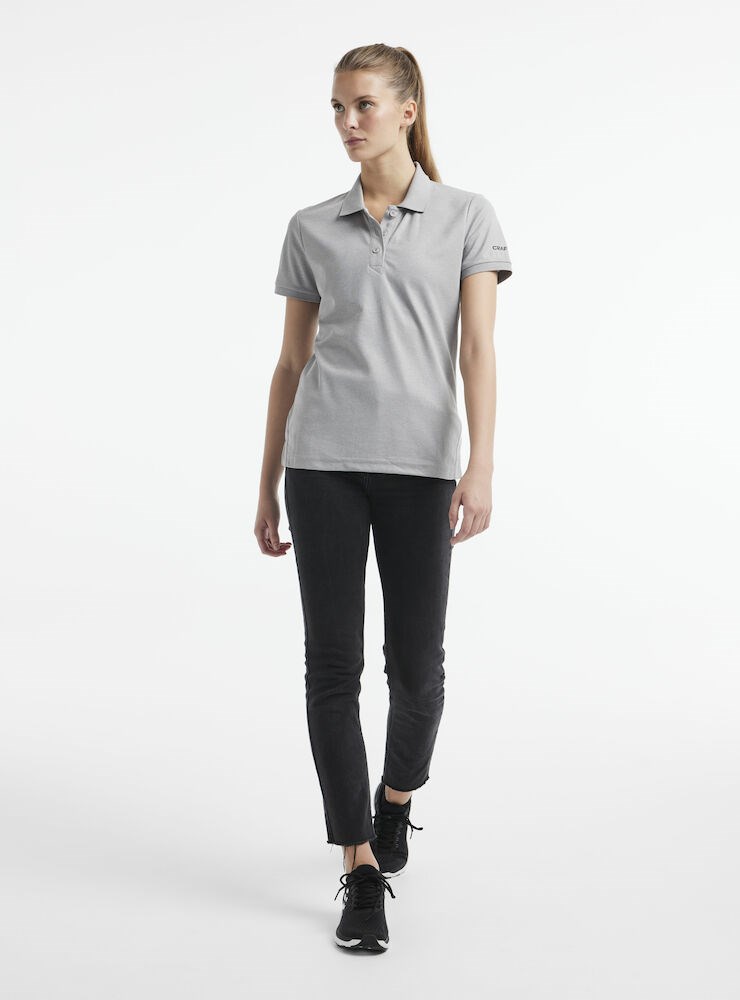Craft - CORE Unify Polo Shirt  W Grey Melange L