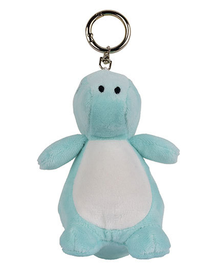 Mumbles - Character Keyring - Dinosaur Turquoise