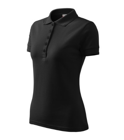 Poloshirt dames Reserve Zwart