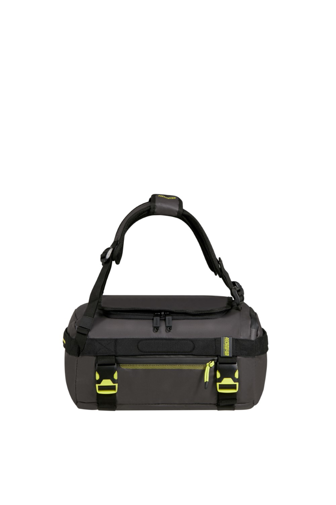 American Tourister Urban Track Duffle/Backpack S Coated - Black/Lime