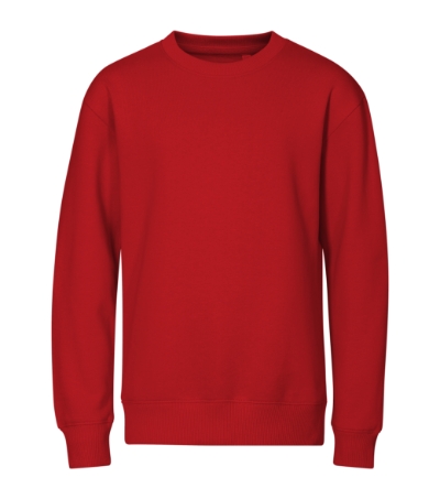 Sweatshirt kinderen Crew rood