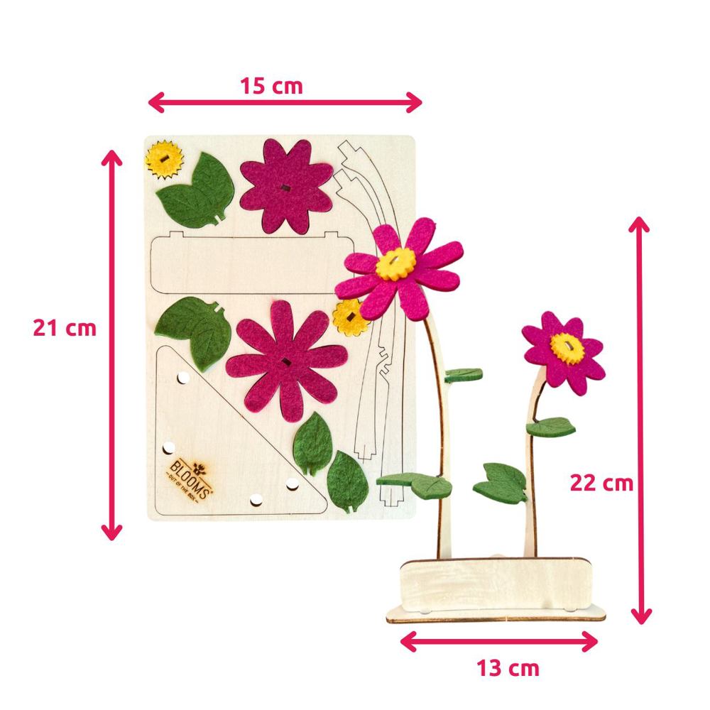 Happy Blooms - Duo 'Your logo' - red