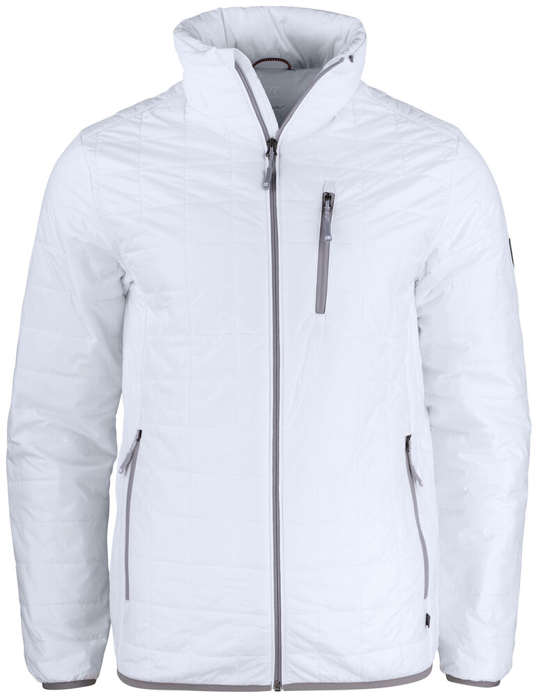 Cutter & Buck - Rainier Jacket Heren Zwart XXL - wit