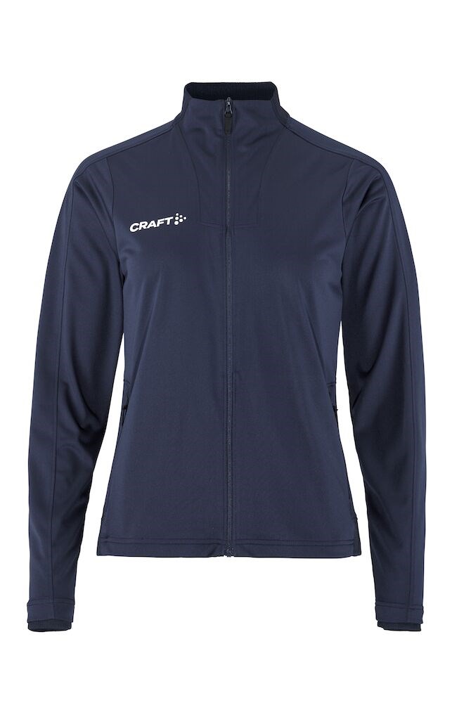 Craft - Evolve 2.0 Full Zip Jacket W Bright Red S - Navy